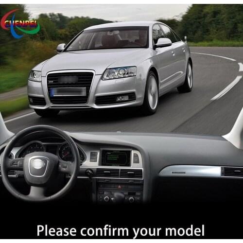 Anti-Slip Anti-UV Mat For Audi A6 C6 2005-2011 Dashboard Cover Pad Dashmat Protect Sunshield Pad Car Accessories