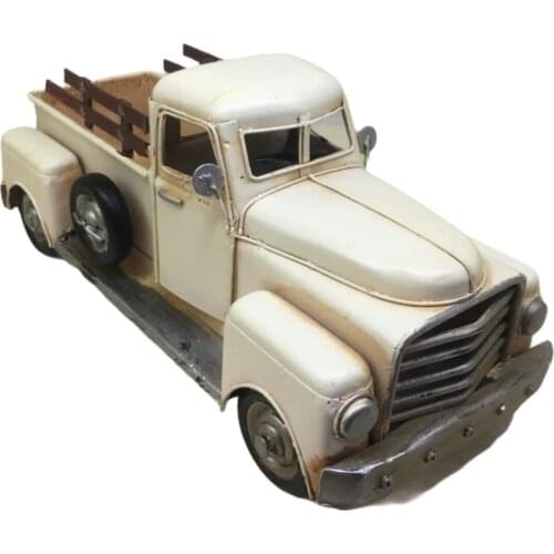 SIRMAK Dekoratif El Yapımı Metal Kamyonet, Türkiyeden Hızlı Teslimat