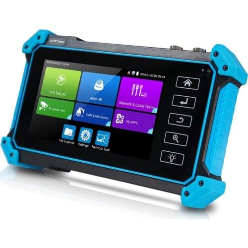 CCTV tester video monitor 5000 5100 5200 IPC surveillance HDMI 8MP AHD TVI CVI CVBS camera EX-SDI 48V PoE