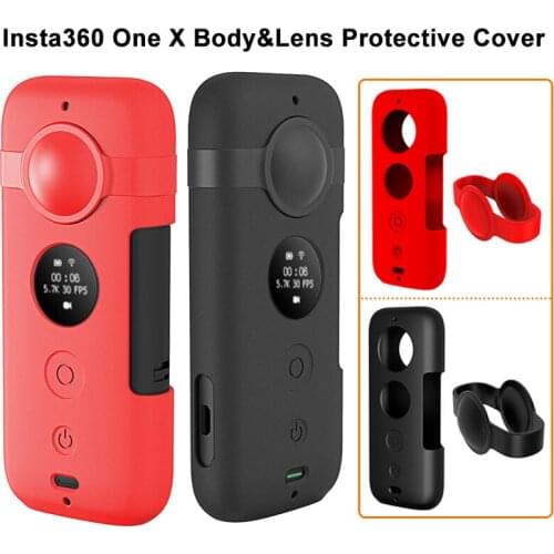 Insta360 One X Protective Case Lens Silicone Case Insta 360 Scratchproof Protector Cover for Insta360 One X Accessories