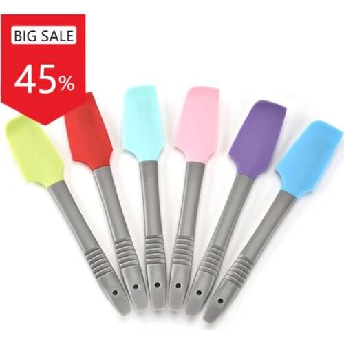 1 PCS Kitchen Silicone Cream Spatula DIY Baking Butter Spatula Mixing Batter Mixing Kitchen Tools Baking Accessories Cake Tools