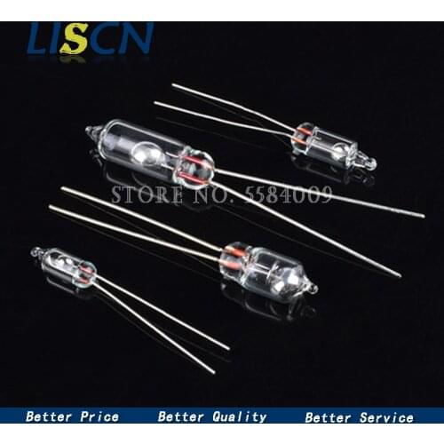 10Pcs/lot 3mm Mercury Switch Tilt Switch Unidirectional Sensor Switch On/Off