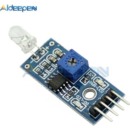 10Pcs Photodiode Light Sensor Module 3.3V 5V for Arduino Raspberry pi Digital Switching Output Light Level Detection LM393