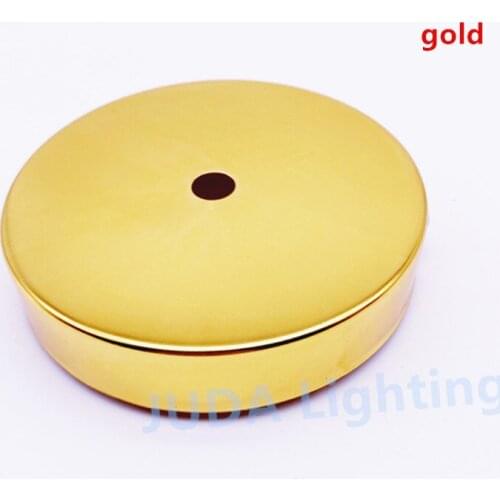 100mm / 120mm Iron Ceiling rose Retro ceiling canopy Round Ceiling plate lamp base for led pendant light vintage lamp chandelier