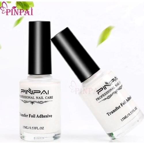 15ml Nail Glue For Transfer Foils Sticker Adhesive Nail Gel Starry Paper Stamping Glue No Need Dryer Manicure Designs Tools