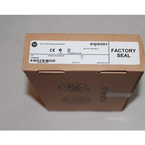 1746-NO4I New Original Factory Seal for AB Allen Bradley MicroLogix PLC, Cheap Shipping