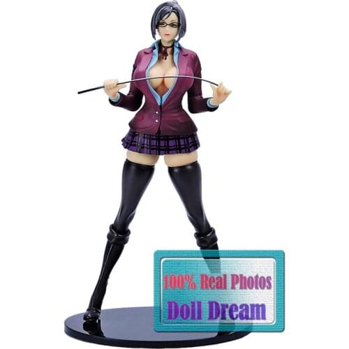25cm Japanese anime Kangoku Gakuen Prison School Shiraki Meiko Toy PVC Sexy Action Figure Model Gift