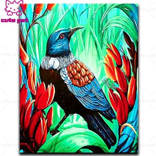 5D Decor Animal bird and flower Diamond Painting Diamond Mosaic Sale Rhinestones Pictures Cross Stitch Embroidery Full Display