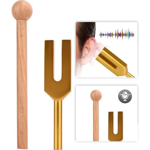 Aluminum Alloy Medical Tuning Fork Chakra Hammer Ball Diagnostic 4096HZ Energy Nervous Testing Meditation Therapy Health Care