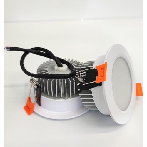 Free shipping to Europe wifi controler 4 wires rgb 3X3W led down light DC 12V 50pcs used for tourist beach