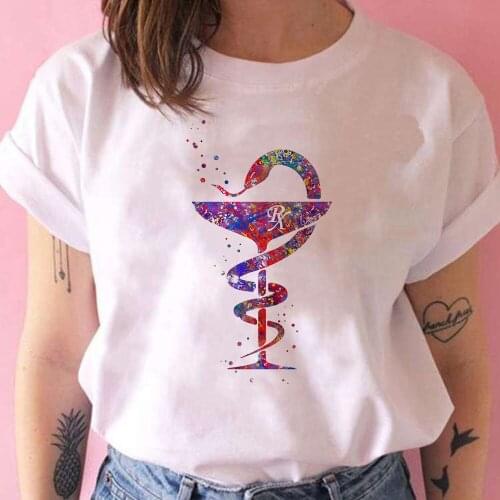 Snake And Wine Print T Shirts Women Trend Beautiful Loose Yellow Clothes Thou Shall Not Try Me Streetwear Style Shirt Womann