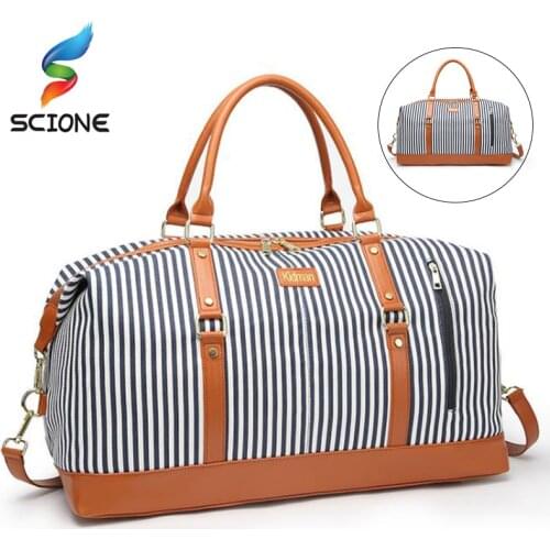 Hot Women Travel Yoga Handbag Top Canvas+PU Large Men Sports Gym Bag Luggage Duffle Shoulder Bag Waterproof Outdoor Fitness Bags