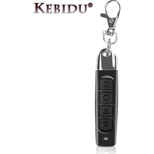 Kebidu Universal Wireless 433Mhz Remote Control 4 Channel RF Copy Code Remote For Electric Cloning Gate Garage Door Auto