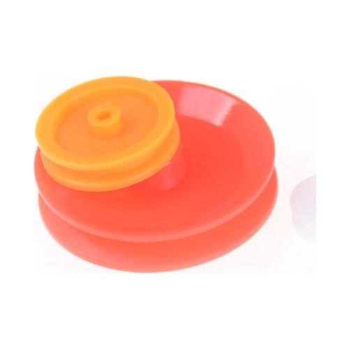 7pcs Mixed Belt Pulley Pack Select 7 Models Plastic Gear Bag DIY Drive Accessories For DIY Toy Car Accessories