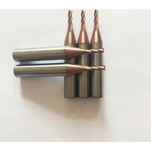 Best Quality 2pcs/lot 2.0mm carbide end milling cutter for MIRACLE A5/A7/A9/ SEC-E9 key cutting machines