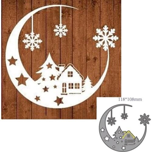 Metal Cutting Dies Cut Die Mold Winter Decoration Scrapbook Paper Craft Knife Mould Blade Punch Stencils Dies