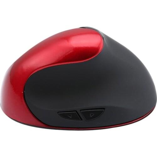 1600DPI Wireless Vertical Mouse USB 2.0 Ergonomics Gaming Mice with Built in Battery For Laptop Desktop Computer GDeals