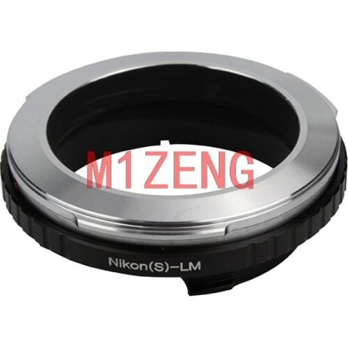 N/S-LM Adapter ring for NIKON S mount lens to Leica M L/M lm M9 M8 M7 M6 M5 m3 m2 M-P camera TECHART LM-EA7