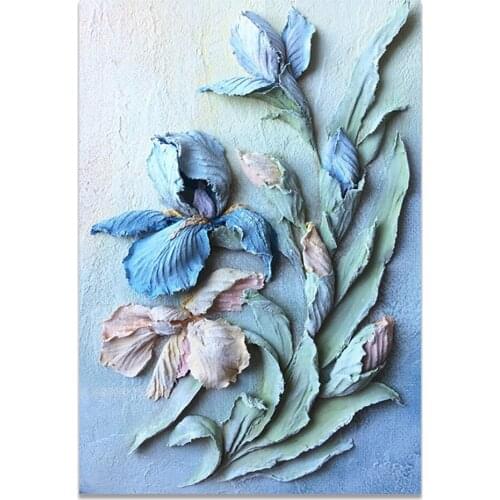 Flower DIY Embroidery Cross Stitch 11CT Kits Craft Needlework Set Cotton Thread Printed Canvas Home Decoration New Design Sale