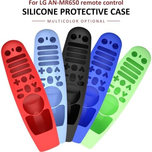 Remote Control Protective Cover Protective Case Durable Soft Luminous Silicone Protection Sleeve For LG AN-MR600/MR650/MR18BA
