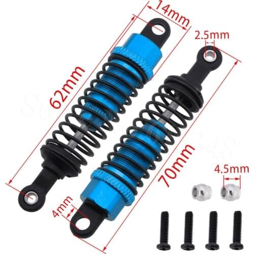 Assembled Aluminum Front Oil Shock Absorber L959-31 For WLtoys L959 L969 L979 L202 L212 L222 K959 1/12 RC Car