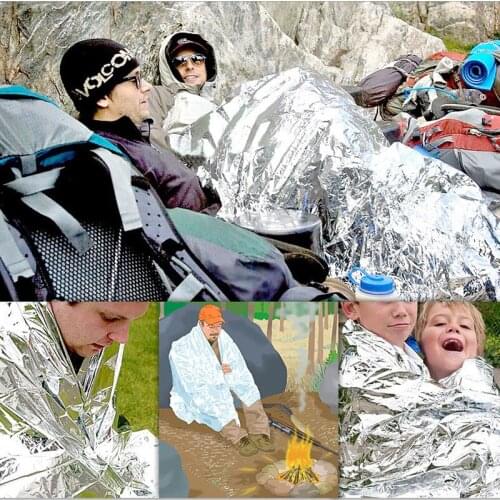 Outdoor Life Saving Emergency Blanket earthquake emergency package first aid sleeping bag insulation moisture-proof