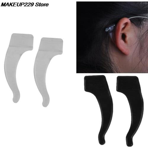 Durable Silicone Anti-slip Glasses Holder Strap Stand For Reading Eye Glasses Sunglasses Retainer 1 Pair Eyewear Accessories