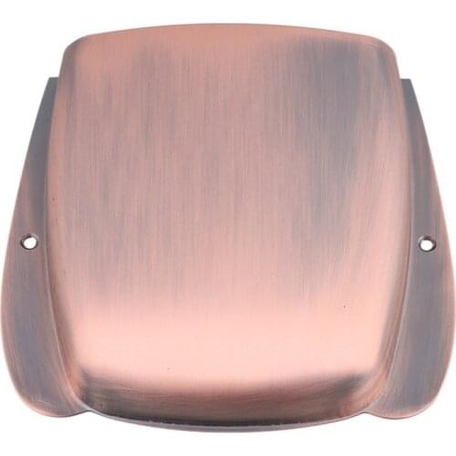 126x134mm Bronze Color Aluminum JB Bass Guitar Bridge Tailpiece Cover Plate for Jazz Bass Electric Bass Guitar Part