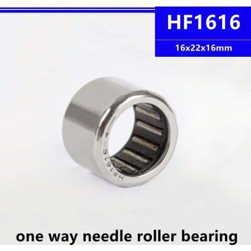 20pcs/100pcs HF1616 16*22*16mm One Way Single Cluth Needle Roller Bearing 16x22x16mm