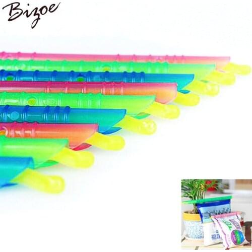 24PCS/1Set 6 Sizes Kitchen Storage Bag Clip Fresh Food Seal Stick Storage