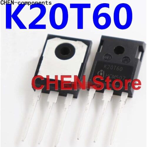5pcs IKW20N60T K20T60 straight Insert TO-247 Imported brand new original Field effect tube