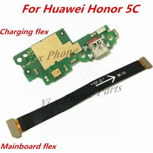5pcs/Lot For Huawei Honor 5C USB Charging Board Charge Port Flex Cable & Main Board Motherboard Connections Line Flex Cable