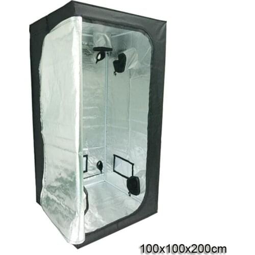 600d mylar Agricultural custom grow tents Greenhouse 100x100x200cm plant grow tent indoor