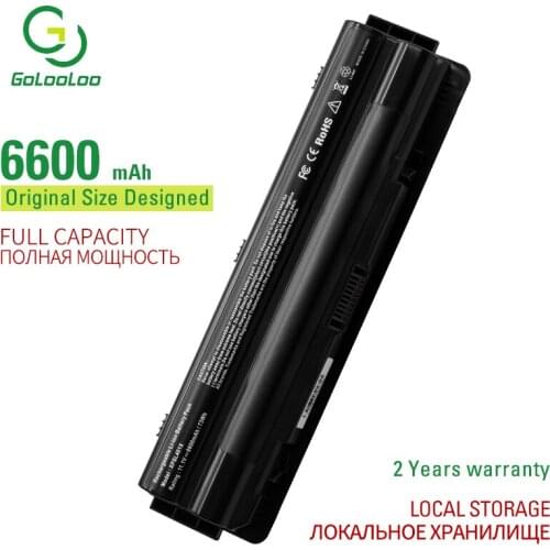 Golooloo 9 Cells 6600 mAh Laptop Battery for Dell XPS 14 L401X L501X L502X L701X L702X 08PGNG 991T2021F JWPHF P12G R4CN5 8PGNG