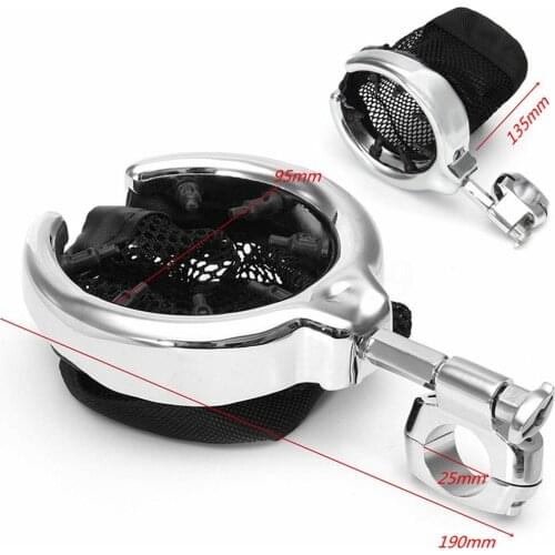 Motorcycle Cup Holder Metal Cup Cup Holder For Handlebars 7/8 Inches 1 Inch
