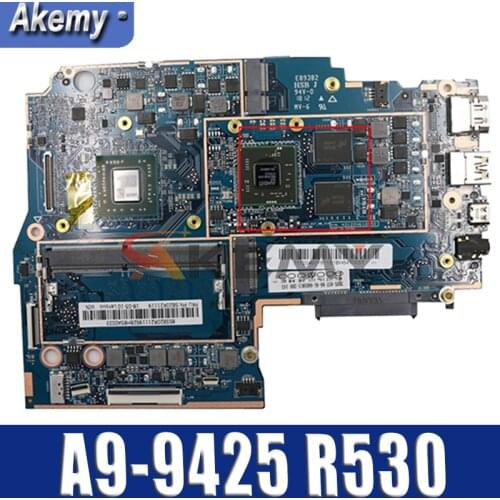 For Lenovo 330S-15AST notebook motherboard CPU A9-9425 GPU R530 2GB carrying 4GB RAM tested 100% work