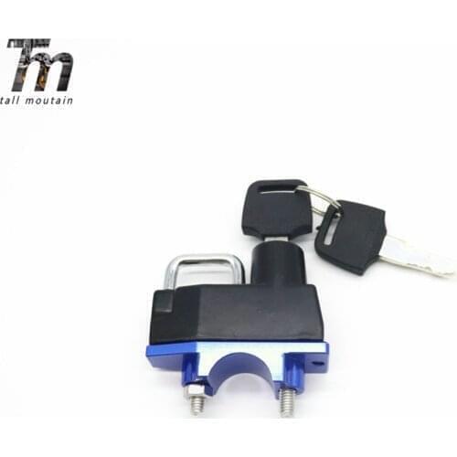 For YAMAHA MT-10 MT-09 MT-07 MT-01 XSR700 XSR900 SR950 XVS 950 BOLT C SPEC Motorcycle Accessories Handlebar ClampHelmet Locks
