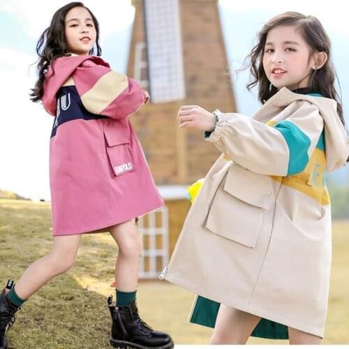 EACHIN Trench Coats For Girls