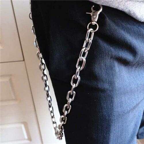 Fashion Mens Waist Key Chain Disco dancing waist chain Hip Hop Gothic Punk Pants Trousers Jean Biker Wallet Key Ring