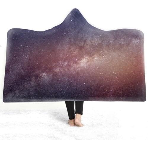 Flower Rose Printed Soft Blanket Warm Wool Velvet Hoodie Blanket Home Sofa Camping Cloth Harajuku Hooded Blanket Wholesale