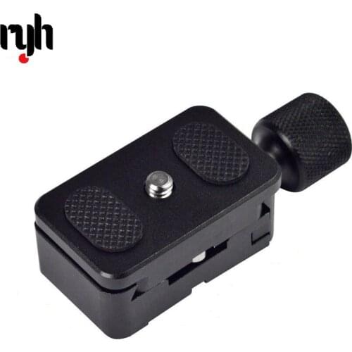 Digital Camera 2 in 1 set 30mm Quick Release Plate + 1pcs Metal Clamp for Benro Arca Swiss Kirk Tripod Photo Studio K30