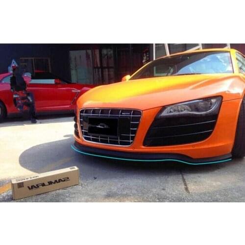 New Car Styling Front bumper lip Side Stickers For BMW e46 e92 seat leon ibiza audi a3 citroen c4 volvo xc60 suzuki vitara 2016