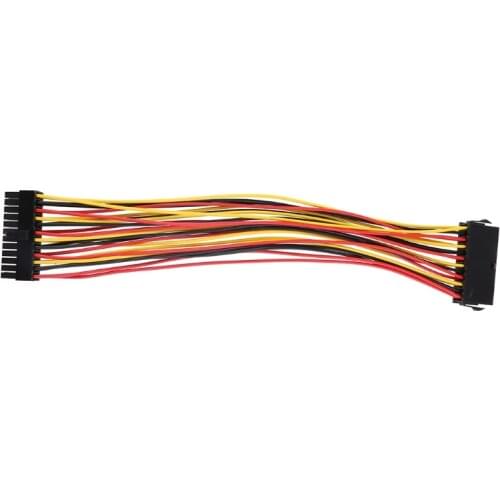 OOTDTY ATX 24-Pin Male To Female Connector Motherboard PSU Power Supply Extension Cable