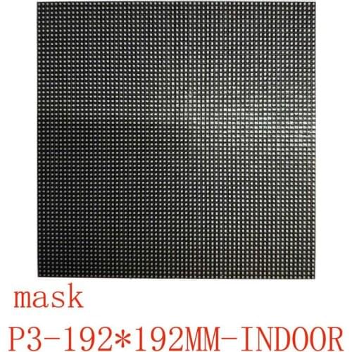 P3 Indoor led display High Definiation Full Color Led Display Module have mask , Monitoring Room Big LED Screen TV
