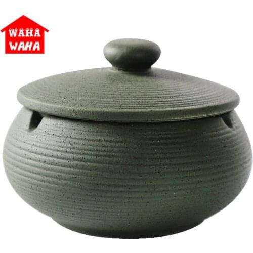 Ashtrays Are Suitable For Living Room Offices Ceramic Marbled Nordic Wind Ash Tray Cigarette Tray Smoke Cup Circular Holder