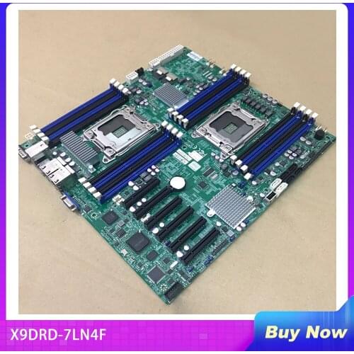 Server Motherboard For SuperMicro X9DRD-7LN4F 2011 Dual X79 Fully Tested