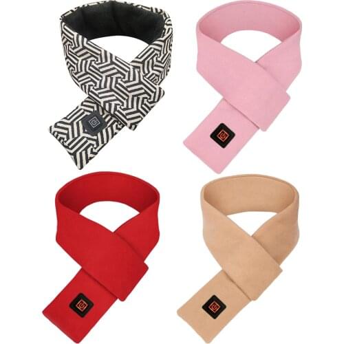 USB Heating 3 Level Scarf Washable for Hot Compress Unisex Skiing Windproof