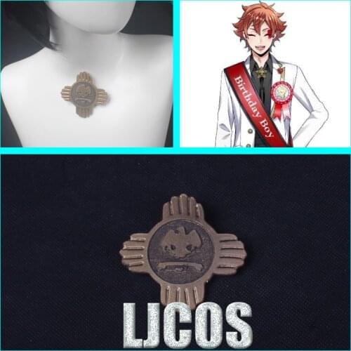 Twisted Wonderland SCARABIA Badge Cosplay Prop Accessory Hallowen Party Prop Gift