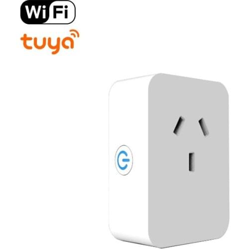 WiFi Smart Plug with Power Monitor, WiFi Wireless Smart Socket Outlet with Google Home Alexa IFTTT Voice Control