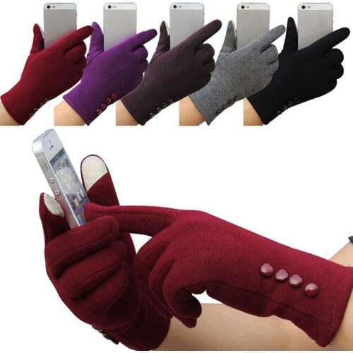 Winter Brand Fashion Women Ski Gloves Screen Touch Gloves Riding Themal Snow Camping Leisure Mittens gants femme 5 Colors